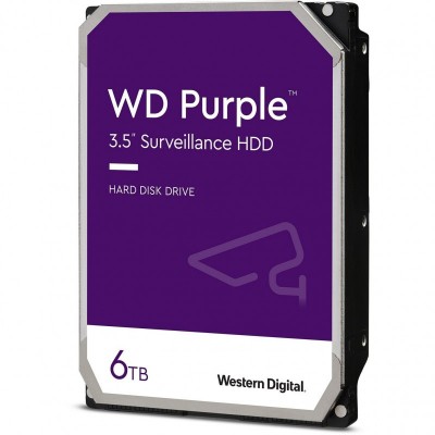 Жорсткий диск WD 6TB 3.5&quot; 256MB SATA Purple Surveillance