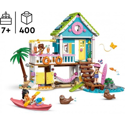 Конструктор LEGO Friends  Пляжний будиночок з морськими котиками