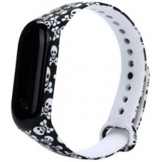 Ремінець до фітнес браслета Armorstandart для Xiaomi Mi Band 4/3 Skulls (ARM52065) Ремінець до фітнес браслета Armorstandart для Xiaomi Mi Band 4/3 Skulls (ARM52065)