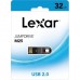 USB флеш накопичувач Lexar 32GB JumpDrive M25 Titanium Gray USB 2.0 (LJDM025032G-BNQNG)