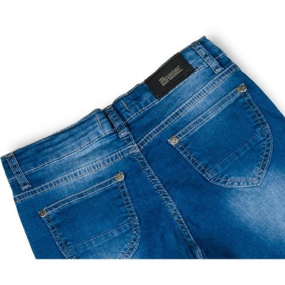 Штани дитячі Breeze з перлинками (20126-134G-blue)