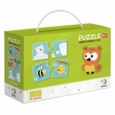 Пазл DoDo Звірята та їх Домівки (300117) Пазл DoDo Звірята та їх Домівки (300117)