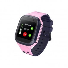 Дитячий GPS годинник-телефон GOGPS ME K16 Рожеві
