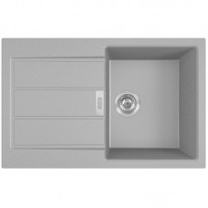 Мийка кухонна Franke Sirius, тектонайт, прямокутник, з крилом, 780х500х200мм, чаша - 1, накладна, 2 S2D 611-78 , сірий Мийка кухонна Franke Sirius, тектонайт, прямокутник, з крилом, 780х500х200мм, чаша - 1, накладна, 2 S2D 611-78 , сірий
