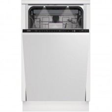Посудомийна машина Beko вбудовувана, 11компл., A+++, 45см, дисплей, білий Посудомийна машина Beko вбудовувана, 11компл., A+++, 45см, дисплей, білий