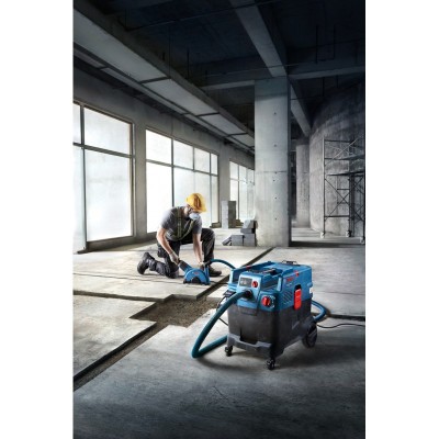 Пилосос професійний Bosch Professional GAS 400 A, 1200Вт, 240мБар, контейнер 40л, 14кг