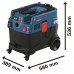 Пилосос професійний Bosch GAS 400 A, 1200Вт, 240мБар, контейнер 40л, 14кг