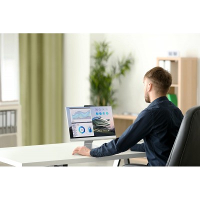 Комп'ютер персональний моноблок ASUS A3402WVAK-BA0040 23.8" FHD AG, Intel 3-100U, 16GB, F512GB, UMA, WiFi, кл+м, 3р, без ОС, чорний