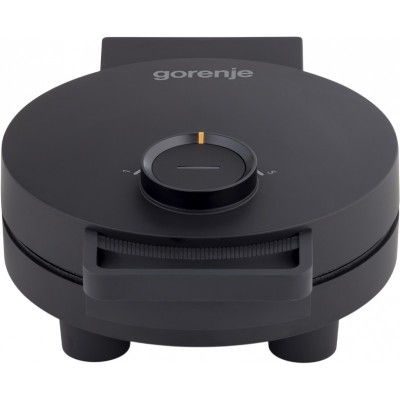 Міні-гриль Gorenje 1000Вт, алюміній, пластина д/вафель, корпус-метал, чорний Міні-гриль Gorenje 1000Вт, алюміній, пластина д/вафель, корпус-метал, чорний
