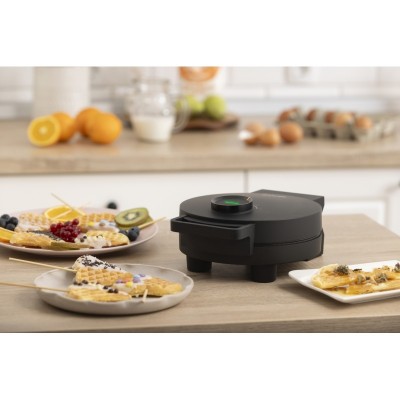 Міні-гриль Gorenje 1000Вт, алюміній, пластина д/вафель, корпус-метал, чорний Міні-гриль Gorenje 1000Вт, алюміній, пластина д/вафель, корпус-метал, чорний