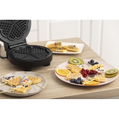 Міні-гриль Gorenje 1000Вт, алюміній, пластина д/вафель, корпус-метал, чорний Міні-гриль Gorenje 1000Вт, алюміній, пластина д/вафель, корпус-метал, чорний