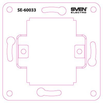 Телефонна розетка SVEN SE-60033 white (7100013)