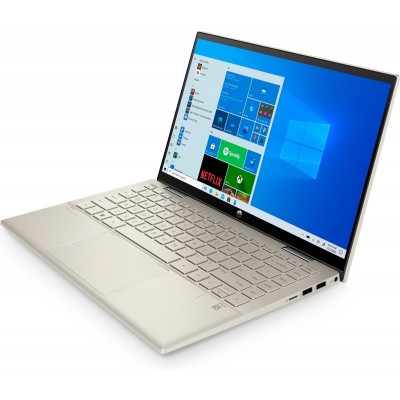 Ноутбук HP Pavilion x360 14FHD IPS Touch/Intel i7-1165G7/16/1024F/int/W10/Gold