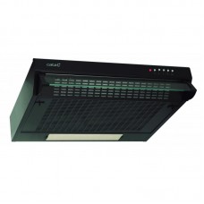 Витяжка Cata пласка, 60см, 350м.куб/год, F 2060 bk, чорний Витяжка Cata пласка, 60см, 350м.куб/год, F 2060 bk, чорний