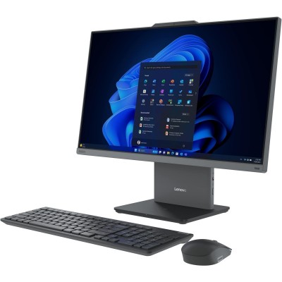 Комп'ютер персональний моноблок Lenovo ThinkCentre neo 50a 24-G5 23.8" FHD IPS AG, Intel i7-13620H, 16GB, F512GB, UMA, WiFi, кл+м, без ОС, сірий