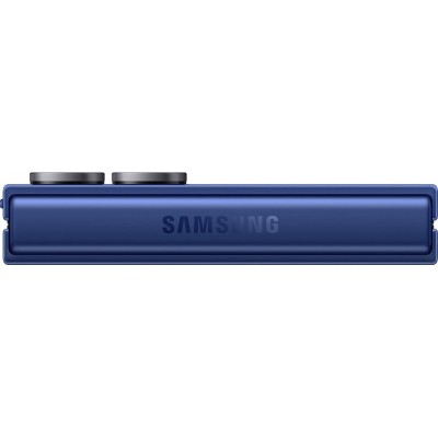 Смартфон Samsung Galaxy Flip 7 5G (F766) 6.9"/4.1"12/256ГБ, 1SIM, 4300мА•год, блакитний сріблястий