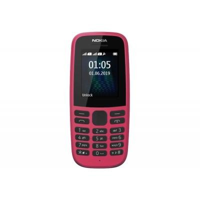 Мобильный телефон Nokia 105 SS 2019 Pink (16KIGP01A13)