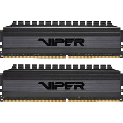 Модуль памяти для компьютера DDR4 8GB (2x4GB) 3200 MHz Viper 4 Blackout Patriot (PVB48G320C6K)