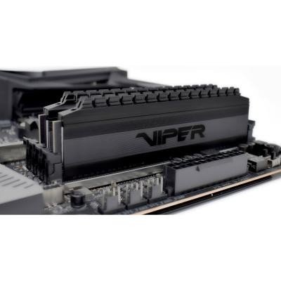 Модуль памяти для компьютера DDR4 8GB (2x4GB) 3200 MHz Viper 4 Blackout Patriot (PVB48G320C6K)