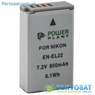 Аккумулятор к фото/видео PowerPlant Nikon EN-EL22 (DV00DV1399)