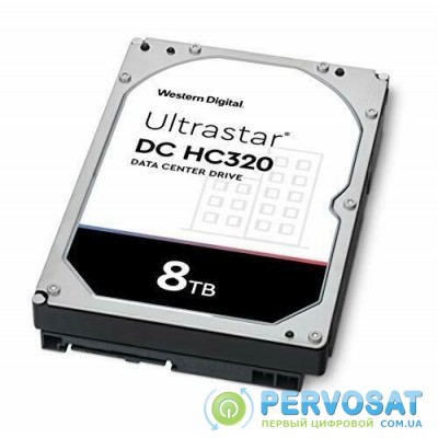 Жорсткий диск WD 3.5&quot; SATA 3.0 8TB 7200 256MB Ultrastar DC HC320 (HUS728T8TALE6L1)