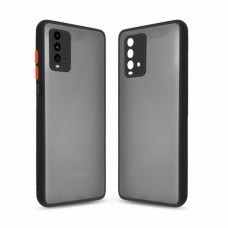 Чохол до моб. телефона MakeFuture Xiaomi Redmi 9T Frame (Matte PC+TPU) Black (MCMF-XR9TBK)
