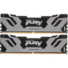 Пам'ять ПК Kingston DDR5 32GB KIT (16GBx2) 6800 FURY Renegade XMP Срібний Пам'ять ПК Kingston DDR5 32GB KIT (16GBx2) 6800 FURY Renegade XMP Срібний