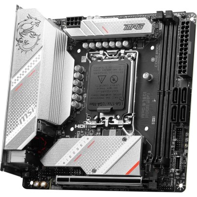 Материнcька плата MSI MPG B760I EDGE WIFI s1700 B760 2xDDR5 M.2 HDMI DP WiFi BT mITX