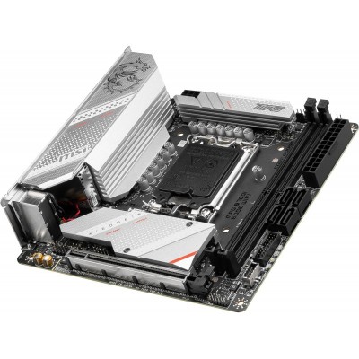 Материнcька плата MSI MPG B760I EDGE WIFI s1700 B760 2xDDR5 M.2 HDMI DP WiFi BT mITX