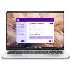 Ноутбук Dell Pro 14 Plus 14" FHD+ AG, Intel U5-235U, 32GB, F512GB, UMA, Lin, сріблястий