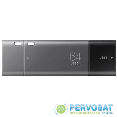 USB флеш накопитель Samsung 64GB Duo Plus USB 3.1/Type-C (MUF-64DB/APC)