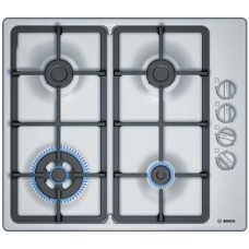 Вбудовувана газова поверхя Bosch PBH6C5B90R - Ш-60см./3+1 WOK/чавун/нерж. сталь Вбудовувана газова поверхя Bosch PBH6C5B90R - Ш-60см./3+1 WOK/чавун/нерж. сталь