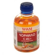 Чорнило WWM CANON CL441/446/CLI-451 Yellow (C45/Y) Чорнило WWM CANON CL441/446/CLI-451 Yellow (C45/Y)