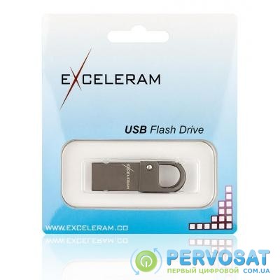 USB флеш накопитель eXceleram 32GB U6M Series Dark USB 3.1 Gen 1 (EXU3U6MD32)