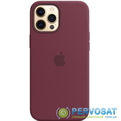 Чехол для моб. телефона Apple iPhone 12 Pro Max Silicone Case with MagSafe - Plum (MHLA3ZE/A)