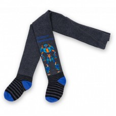 Колготки Bross з роботом темно сірі (11467-5-7B-dark gray)