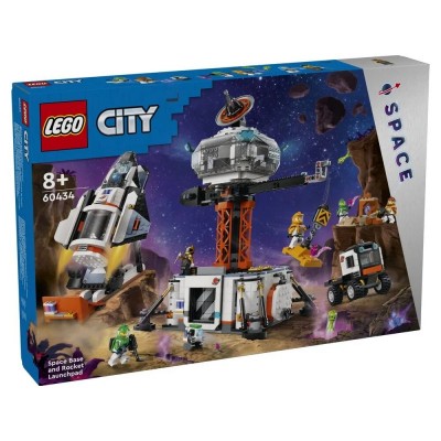 Конструктор LEGO City Космічна база й стартовий майданчик для ракети