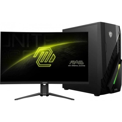 Монітор MSI 23.6" MAG 244C HDMI, DP, Audio, VA, 180Hz, 1ms, sRGB 105%, CURVED, AdaptiveSync