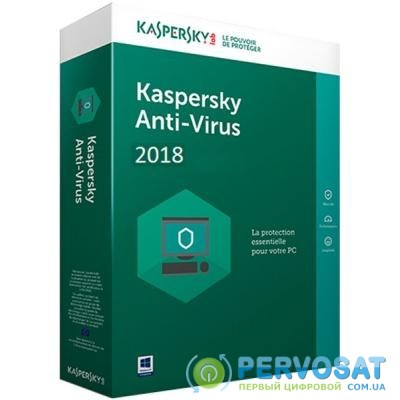 Антивирус Kaspersky Anti-Virus 2018 1 ПК 1 год Base Box (DVD-Box) (5060486858101)