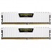 Модуль памяти для компьютера DDR4 16GB (2x8GB) 2666 MHz LPX White CORSAIR (CMK16GX4M2A2666C16W)