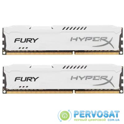 Модуль памяти для компьютера DDR3 8Gb (2x4GB) 1866 MHz HyperX Fury White HyperX (HX318C10FWK2/8)