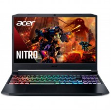 Ноутбук Acer Nitro 5 AN515-57 15.6FHD IPS 144Hz/Intel i7-11800H/16/512F/NVD3060-6/Lin/Black