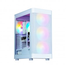 Корпус Zalman I4 TG без БЖ, 2xUSB3.0, 1xUSB2.0, 4x140мм RGB, VGA 320мм, LCS ready, TG Side Panel, ATX, білий Корпус Zalman I4 TG без БЖ, 2xUSB3.0, 1xUSB2.0, 4x140мм RGB, VGA 320мм, LCS ready, TG Side Panel, ATX, білий