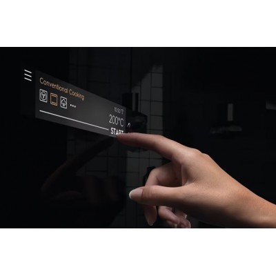 Духова шафа Electrolux електрична, 70л, А++, пара, дисплей, конвекція, ф-ція пароварки, телескопічні напрямні, чорний