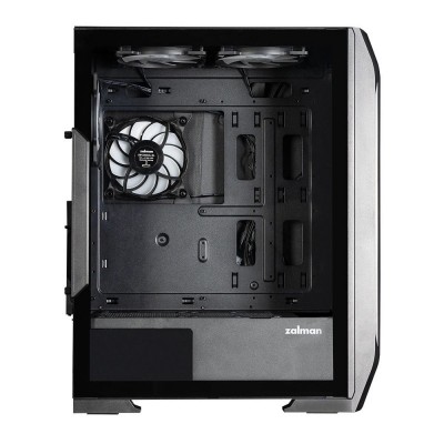 Корпус Zalman N7 PLUS V2 без БЖ, 1xUSB3.0, 2xUSB2.0, 6x120мм RGB Rainbow,  1x120мм, VGA 340мм, LCS ready, TG Side Panel, ATX, чорний