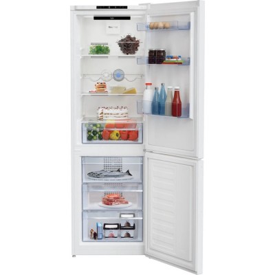 Холодильник Beko з нижн. мороз., 186x60x67, xолод.відд.-215л, мороз.відд.-109л, 2дв., E, NF, білий Холодильник Beko з нижн. мороз., 186x60x67, xолод.відд.-215л, мороз.відд.-109л, 2дв., E, NF, білий