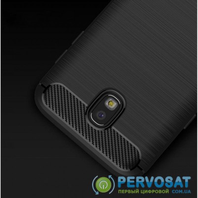 Чехол для моб. телефона для SAMSUNG Galaxy J7 2017 Carbon Fiber (Black) Laudtec (LT-J72017B)