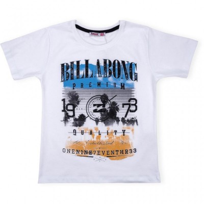 Футболка детская Haknur "BILLABONG" (993-152B-white)