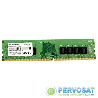 Модуль памяти для компьютера DDR4 4GB 2400 MHz Pristine Series GEIL (GP44GB2400C17SC)