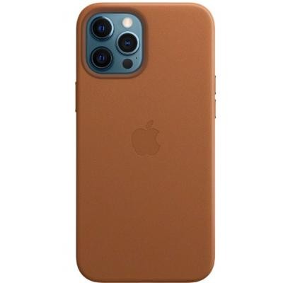 Чехол для моб. телефона Apple iPhone 12 Pro Max Leather Case with MagSafe - Saddle Brown (MHKL3ZE/A)